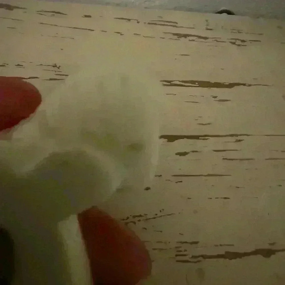 Baby Porcelain Figurine sitting for shelf ledge has a couple blemishes noted - Picture 2 of 8